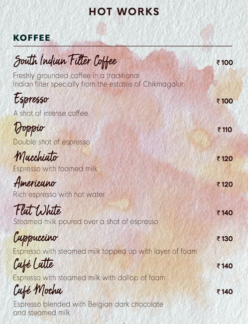 The Koffee Works - Raghuleela Mall - Vashi - Navi Mumbai image 8