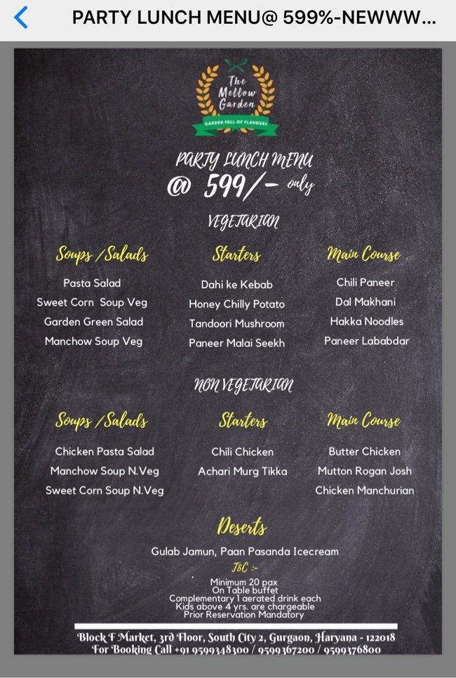 The Mellow Garden - Rajouri Garden - New Delhi image 2