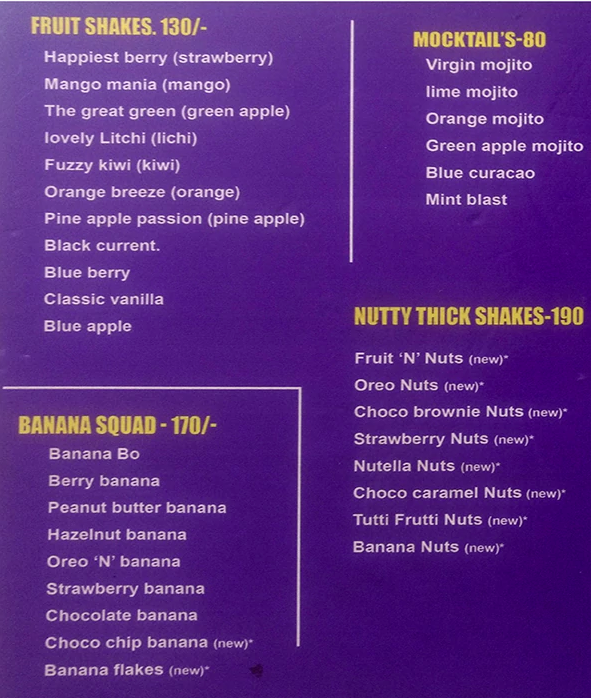 The Milkshakes Factory - Ameerpet - Hyderabad image 4