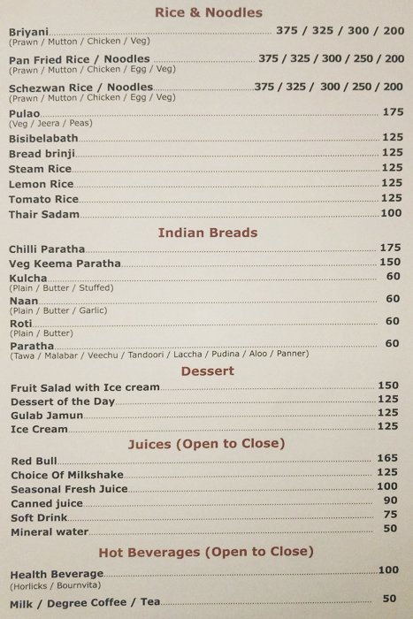 The Stadium Restaurant - Egmore - Chennai image 1