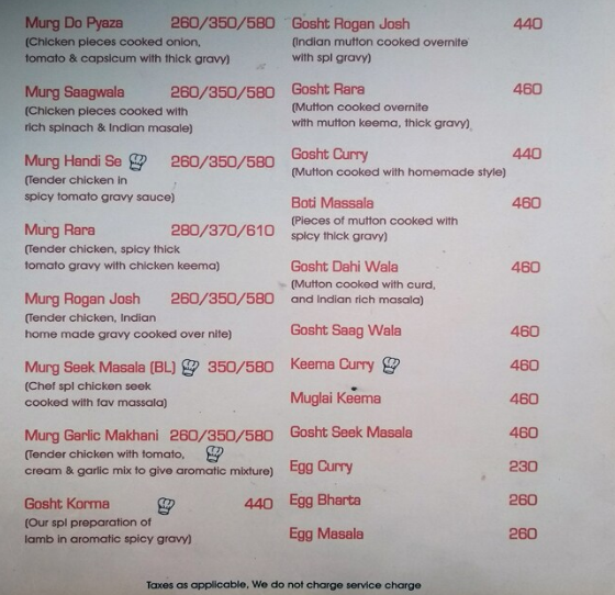 The Taste Of Mughals - Sector 50 - Gurgaon image 1