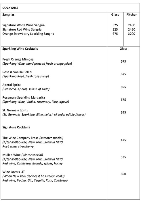 The Wine Company - DLF Cyber City - Gurgaon image 19