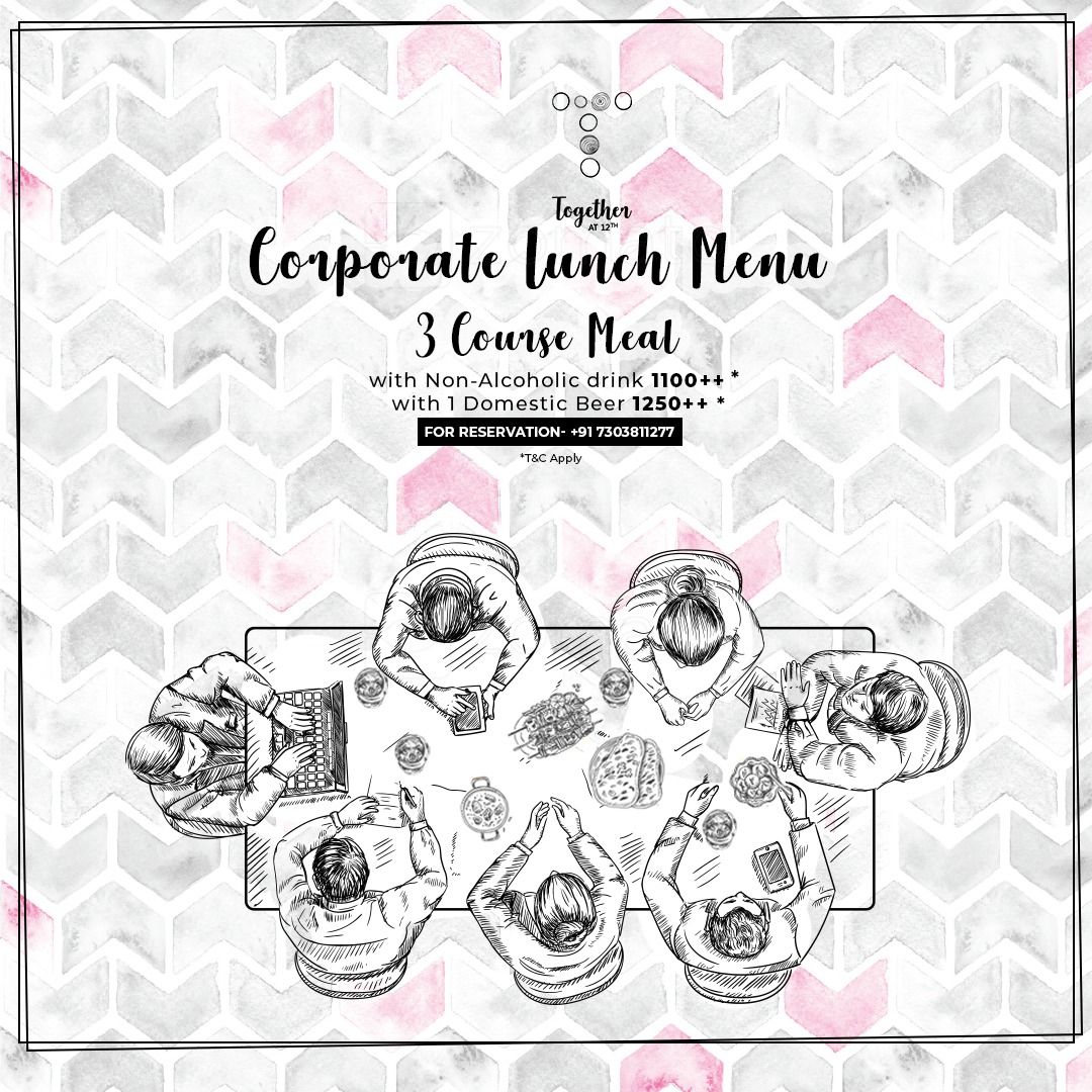 Together At 12th - Le Meridien Gurgaon - MG Road - Gurgaon image 16