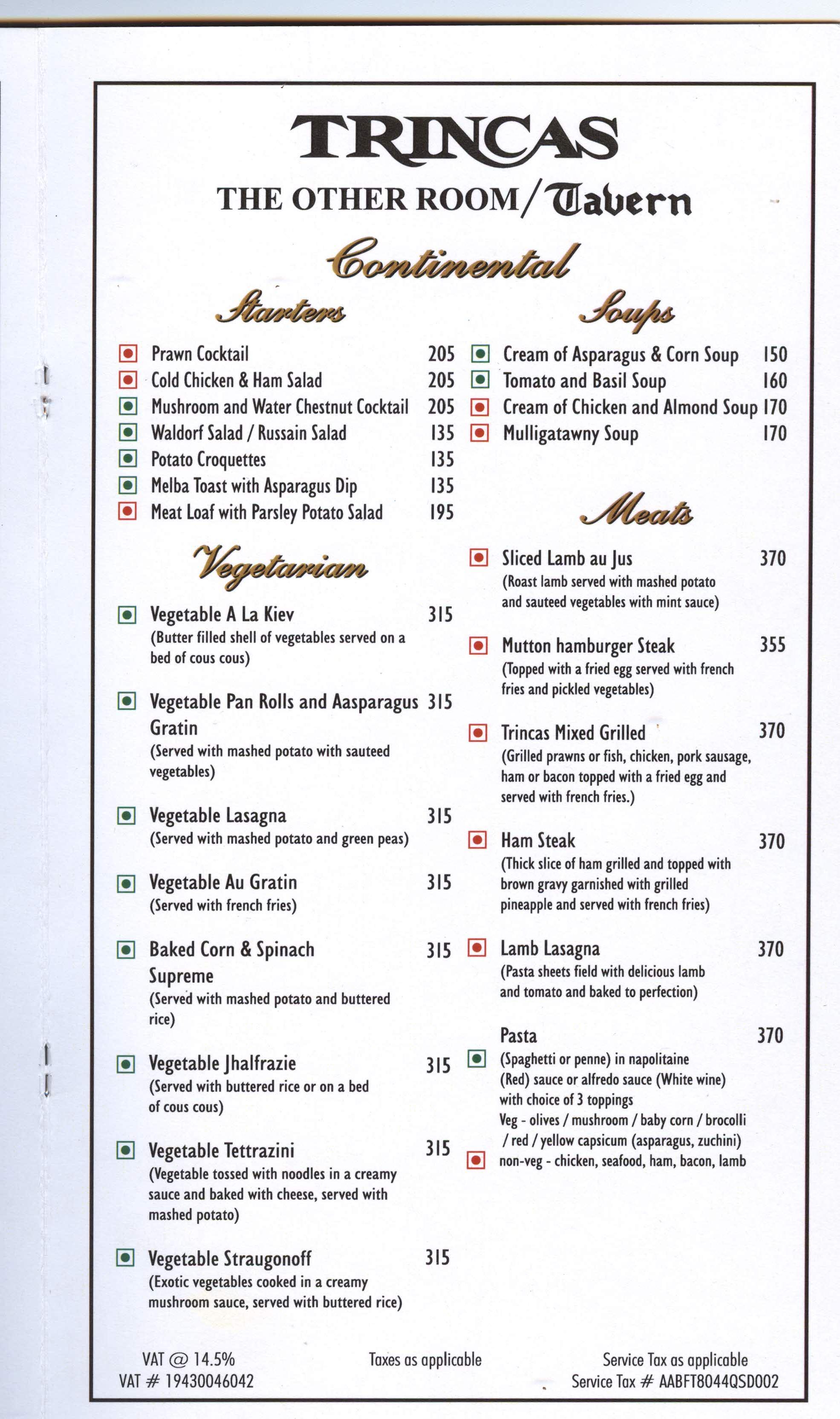 Trincas - Park Street - Kolkata image 4