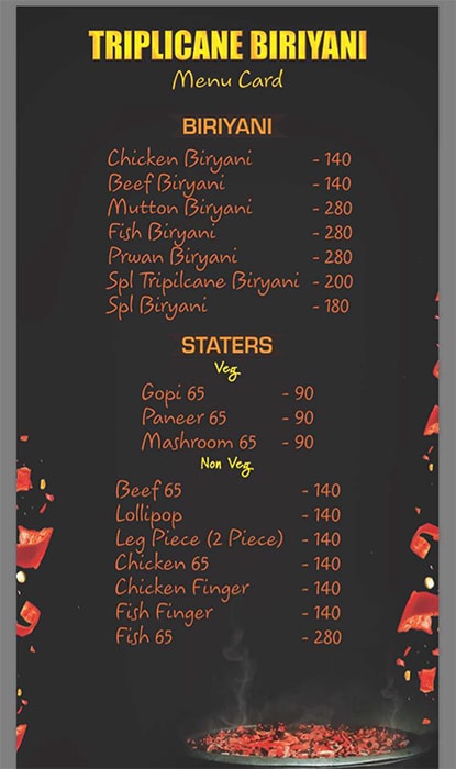 Triplicane Biriyani - KK Nagar - Chennai image 6