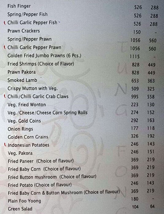 Tung Fung Restaurant - Park Street - Kolkata image 7