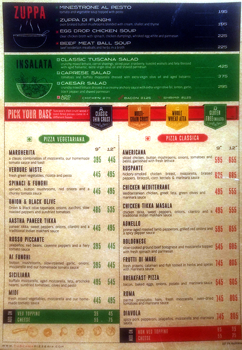 Tuscana Pizerria - Nungambakkam - Chennai image 3