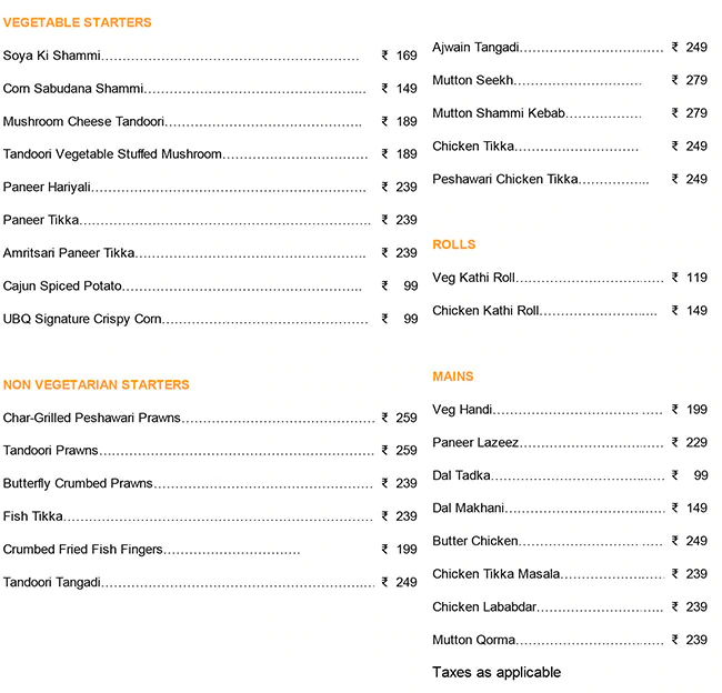 UBQ by Barbeque Nation - Kannanthura - Trivandrum image 1