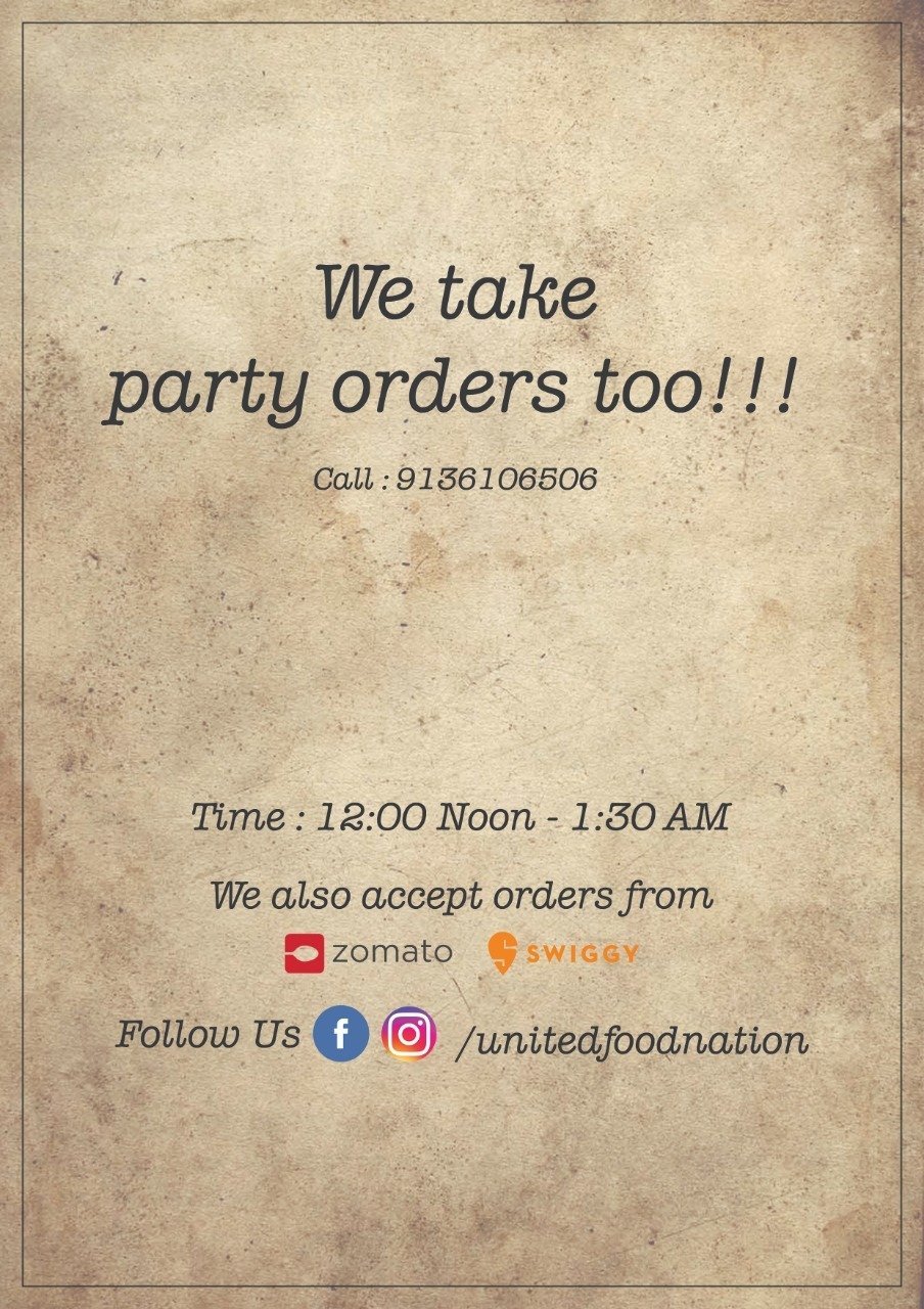 United Food Nation - Vasant Vihar - Thane image 1