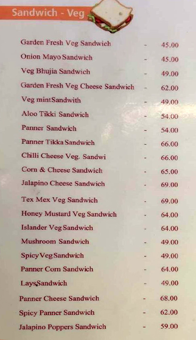 Uzo Sandwiches - Potheri - Chennai image 1