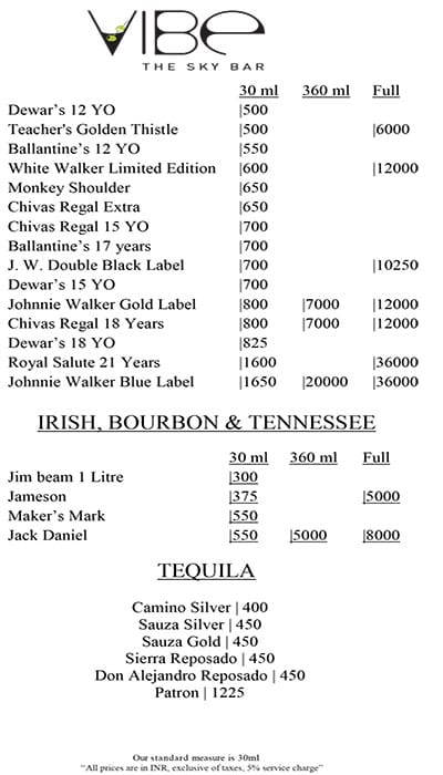 Vibe: The Sky Bar - Hilton Garden Inn - South City 2 - Gurgaon image 10