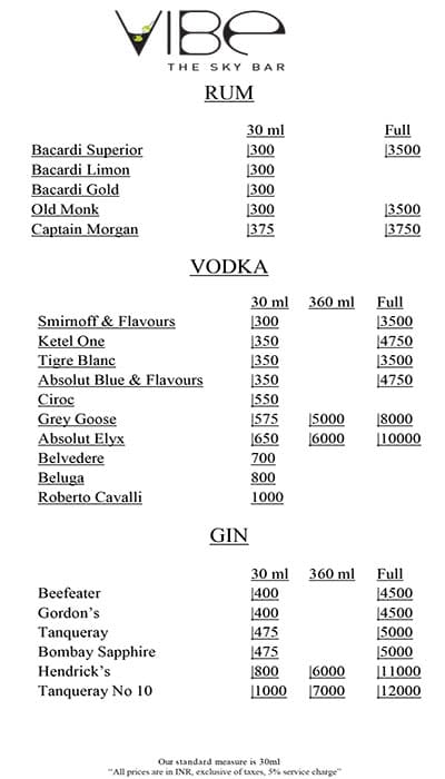 Vibe: The Sky Bar - Hilton Garden Inn - South City 2 - Gurgaon image 9