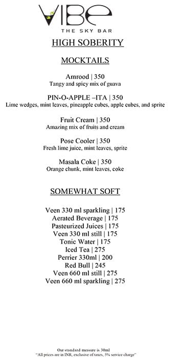 Vibe: The Sky Bar - Hilton Garden Inn - South City 2 - Gurgaon image 8