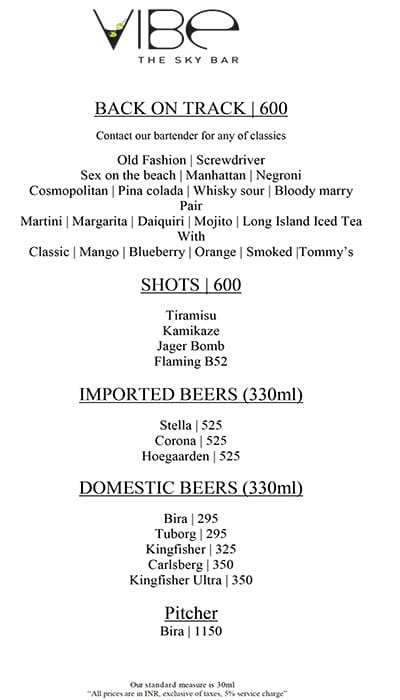 Vibe: The Sky Bar - Hilton Garden Inn - South City 2 - Gurgaon image 13