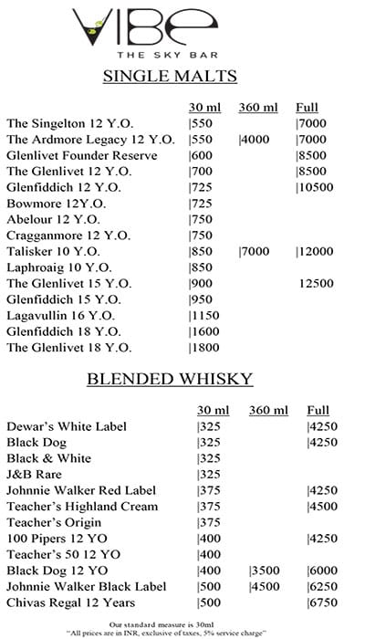 Vibe: The Sky Bar - Hilton Garden Inn - South City 2 - Gurgaon image 11