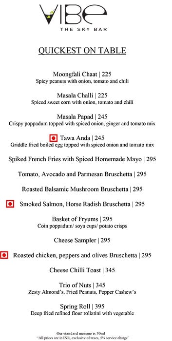 Vibe: The Sky Bar - Hilton Garden Inn - South City 2 - Gurgaon image 3