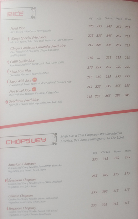 Wangs Kitchen - Nungambakkam - Chennai image 8