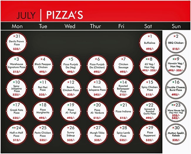 Warehouse Cafe - Connaught Place - Delhi NCR image 35