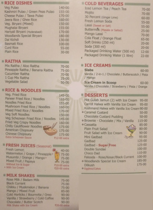 Woodlands Restaurant - Maruthi Veethika - Udupi image 3