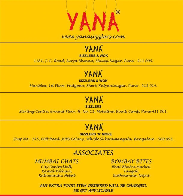Yana Sizzlers & Wok - FC Road - Pune image 1