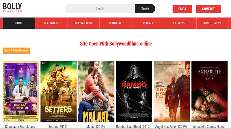 BollyShare (Updated 2021) - Greatest Website to Download Movies, Information, Blog