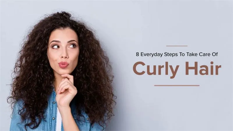 8 Everyday Steps To Take Care Of Curly Hair