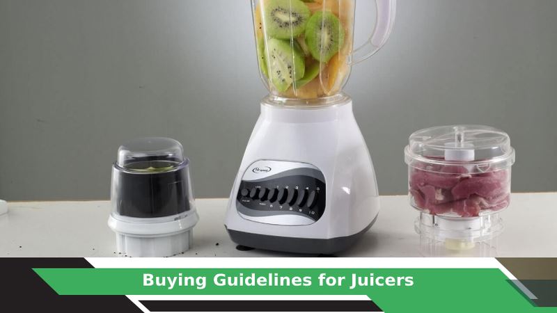 How to buy Juicer?