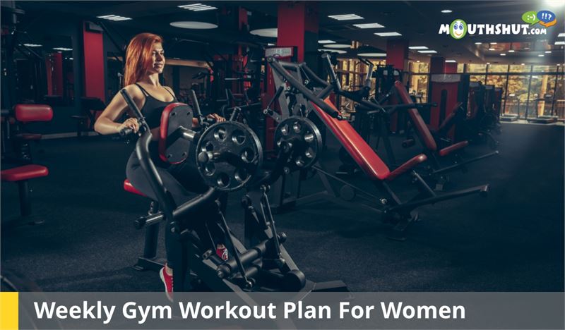 Weekly Gym Workout Plan for Women