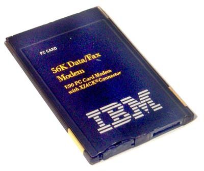 IBM PC Card Modem  Image