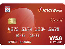 ICICI Bank Visa Credit Card Image