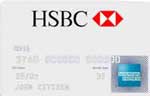 HSBC Visa Credit Card Image