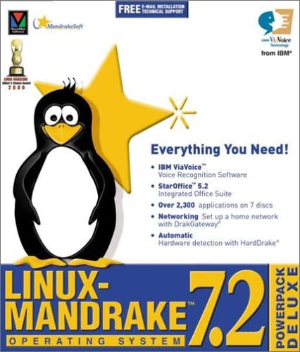 Linux Mandrake 7.2 Image