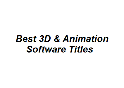 Best 3D & Animation Software Titles Image