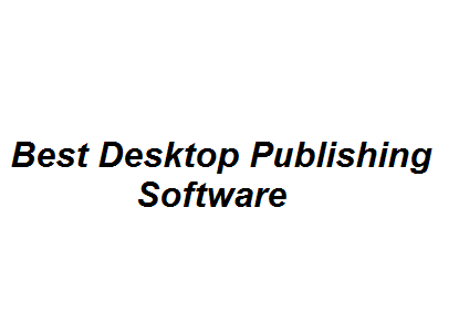 Best Desktop Publishing Software Image