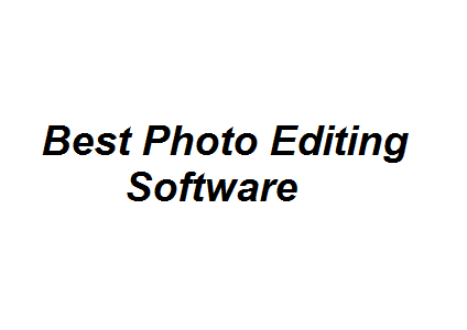 Best Photo Editing Software Image