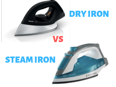 Normal Iron Vs. Steam Iron Image