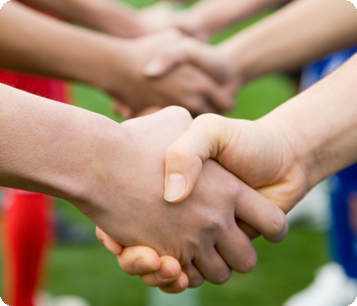 Sportmanship Between the Players Image