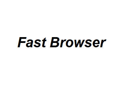 Fast Browser Image