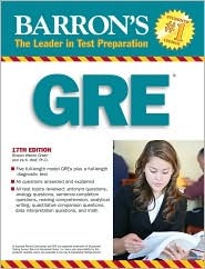 Barron - How to prepare for the GRE Test - Ira K. Wolf Image