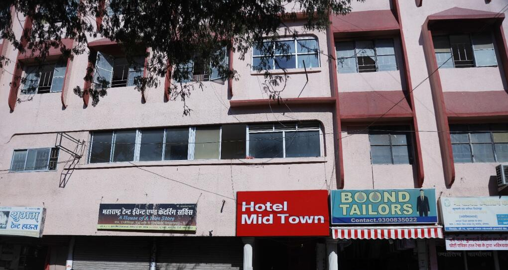 Hotel Mid Town  TT Nagar - Airport Area - Bhopal City Image