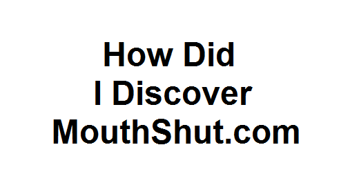 How Did I Discover MouthShut.com Image