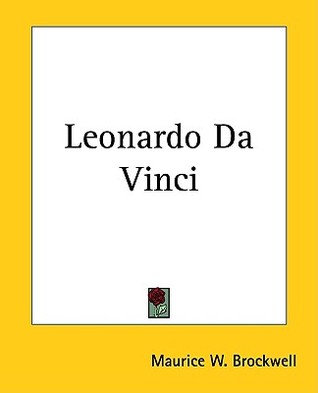 Leonardo Da Vinci - Maurice W Brockwell Image