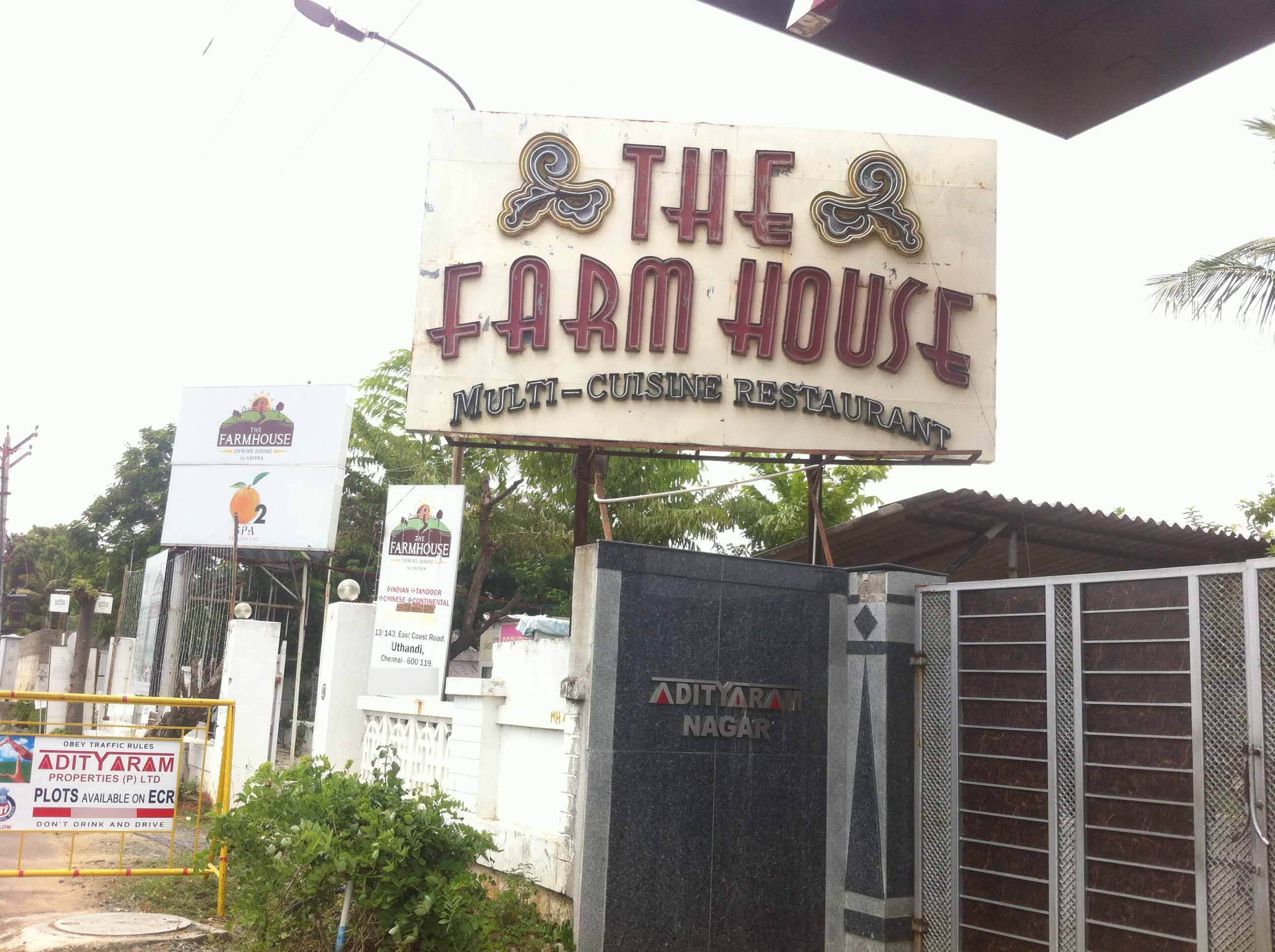 Farmhouse Restaurant - East Coast Road - Chennai Image