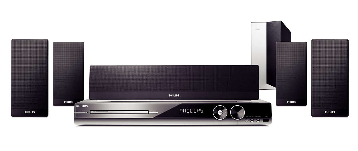 Philips HTS3545 Home Theatre System Image