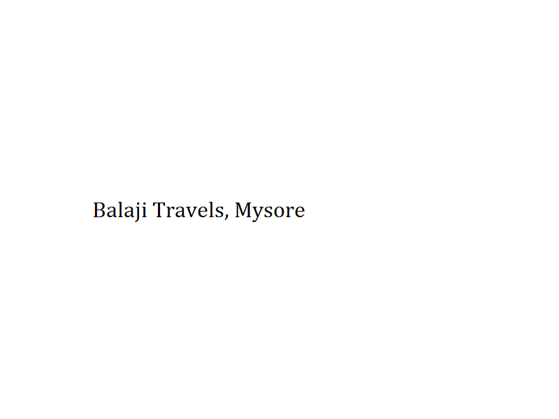 Balaji Travels - Mysore  Image