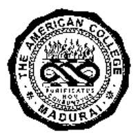 The American College-Madurai Image