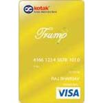 Kotak Mahindra Bank Visa Credit Card Image