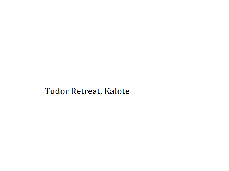 Tudor Retreat - Kalote Image