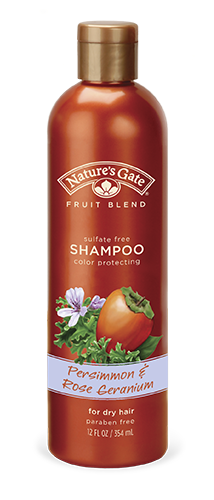 Persimmon and Rose Geranium Fruit Organic Shampoo Image