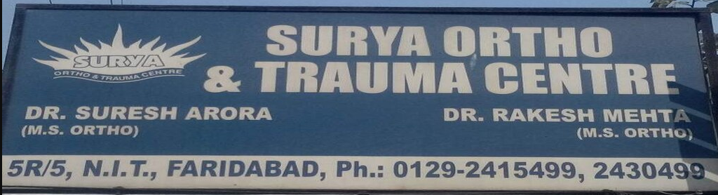 Surya Ortho and Trauma Centre - Faridabad Image